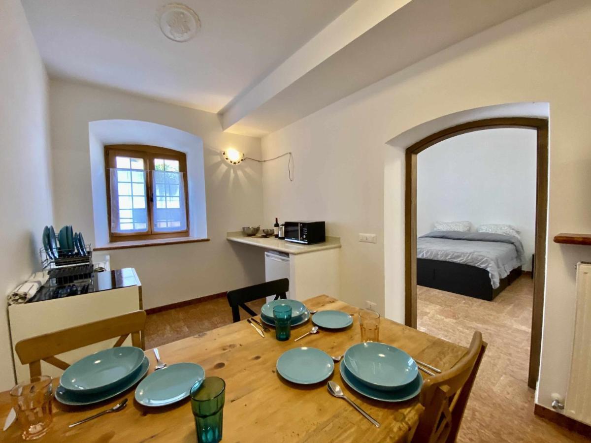 Casa Il Geranio Tenna Ospitar Appartement Buitenkant foto