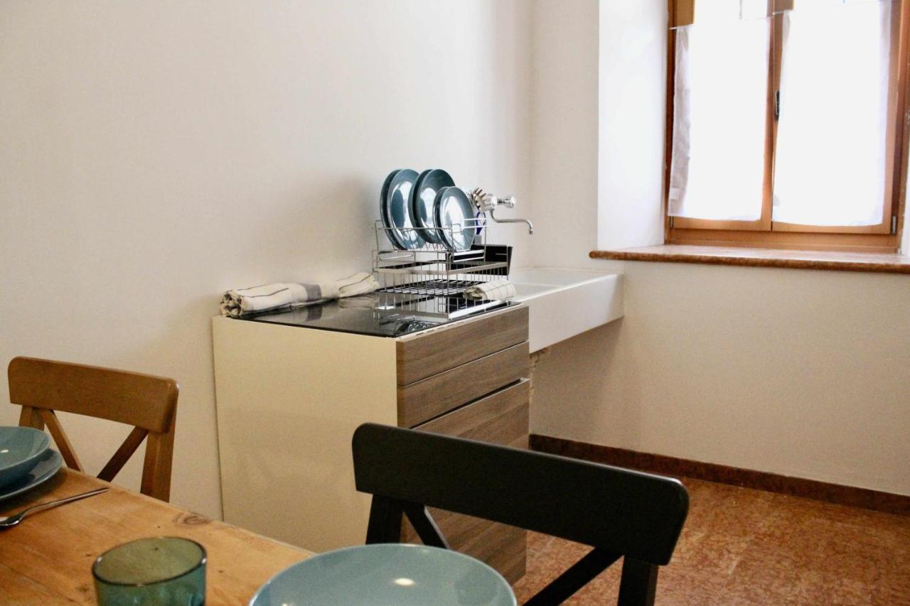 Casa Il Geranio Tenna Ospitar Appartement Buitenkant foto